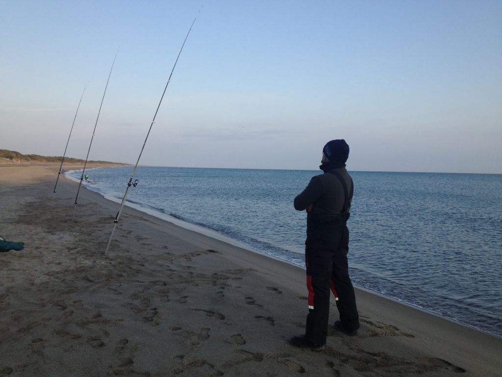 Pesca dalla riva