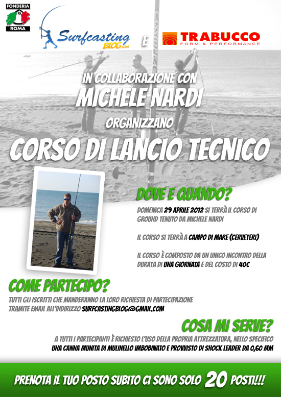 corso di lancio tecnico a Roma con Michele Nardi