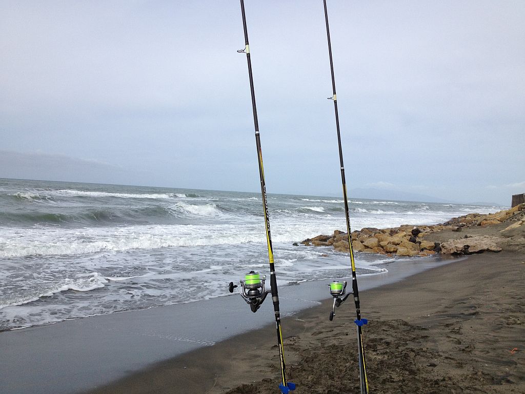 pesca della riva pescia romana