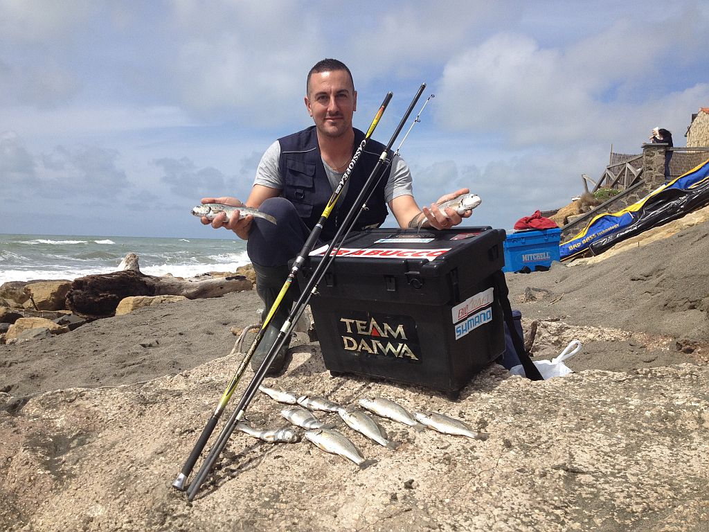 Ombrine pescate a surfcasting