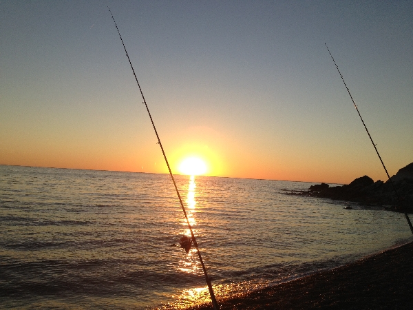 Surfcasting Nonza Corsica