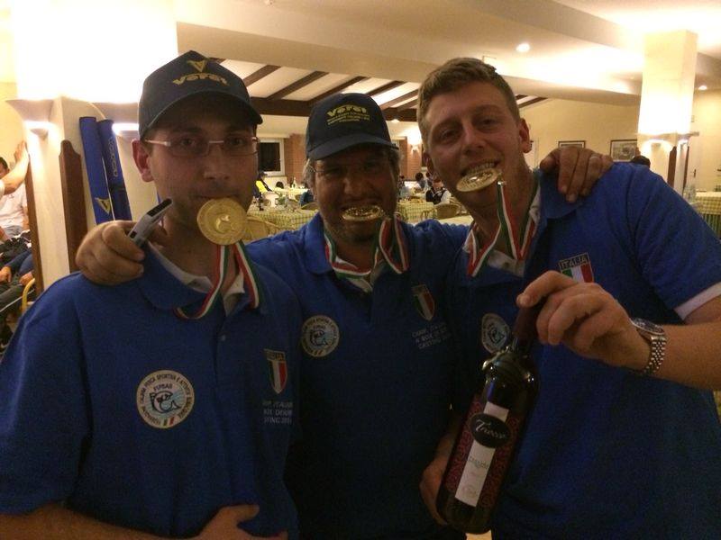 Martin Pescatore Campioni d'italia