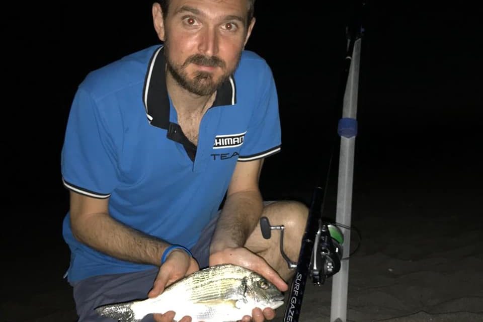 Surfcasting alle orate: mangiano di notte?
