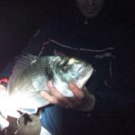 Pesca a fondo alle orate di notte